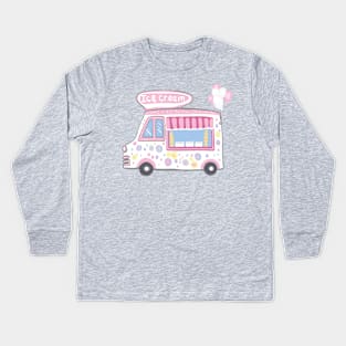 Ice cream Kids Long Sleeve T-Shirt